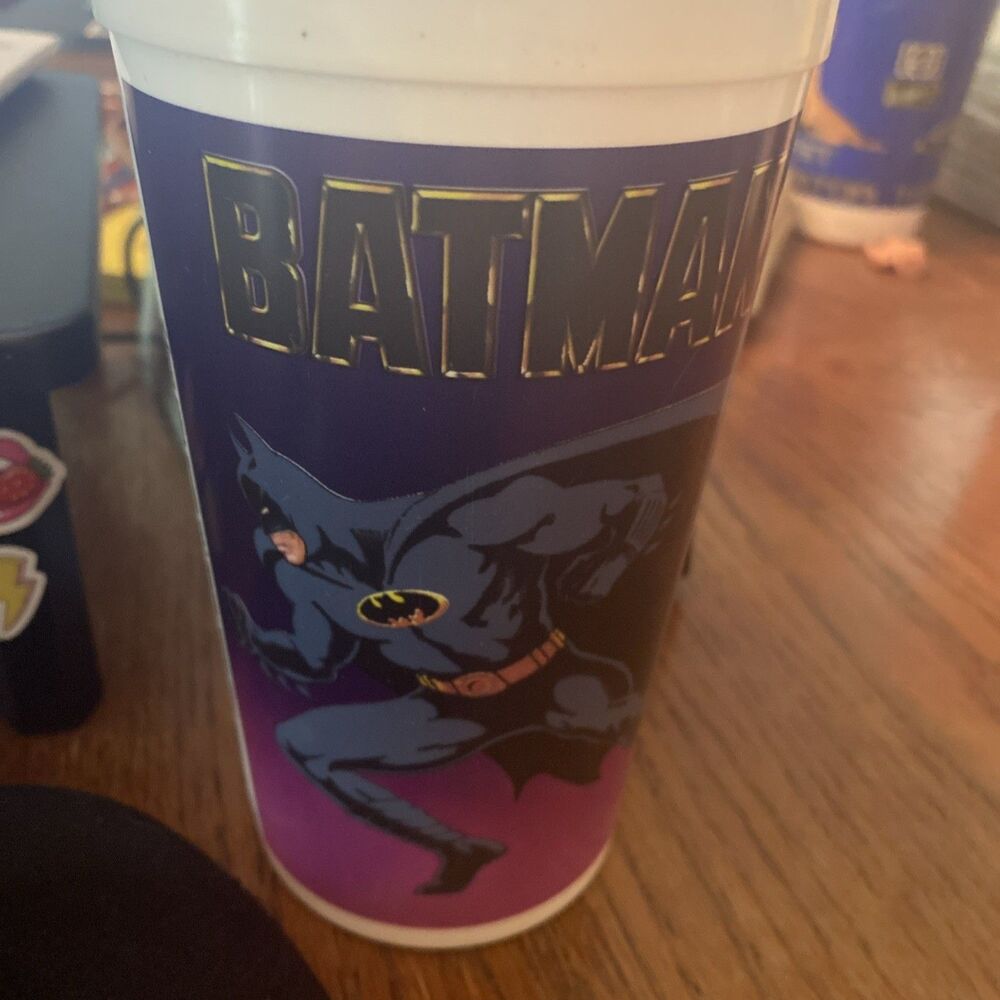 Batman Movie Taco Bell Cup 1989 cup